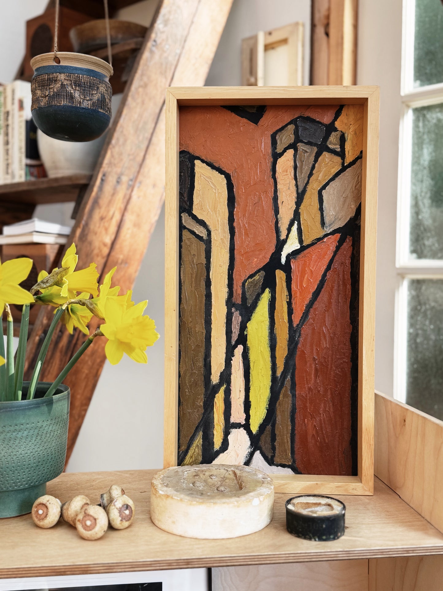 Mid Century Abstract Painting