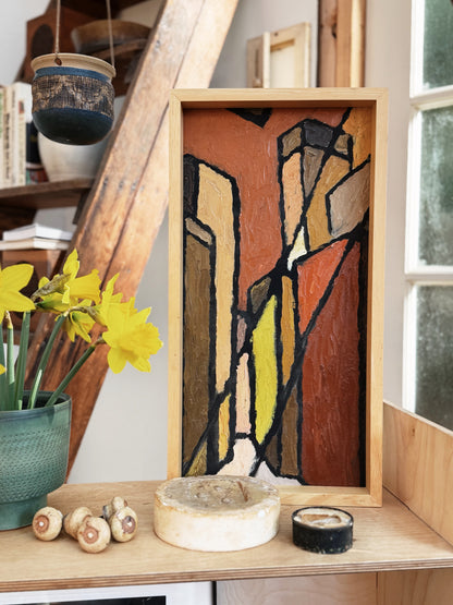 Mid Century Abstract Painting