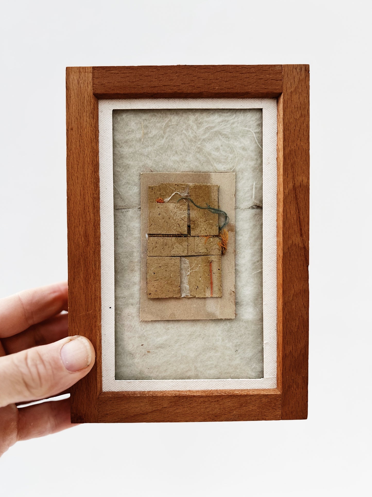 Original Mixed Media Collage by Claire Olberding