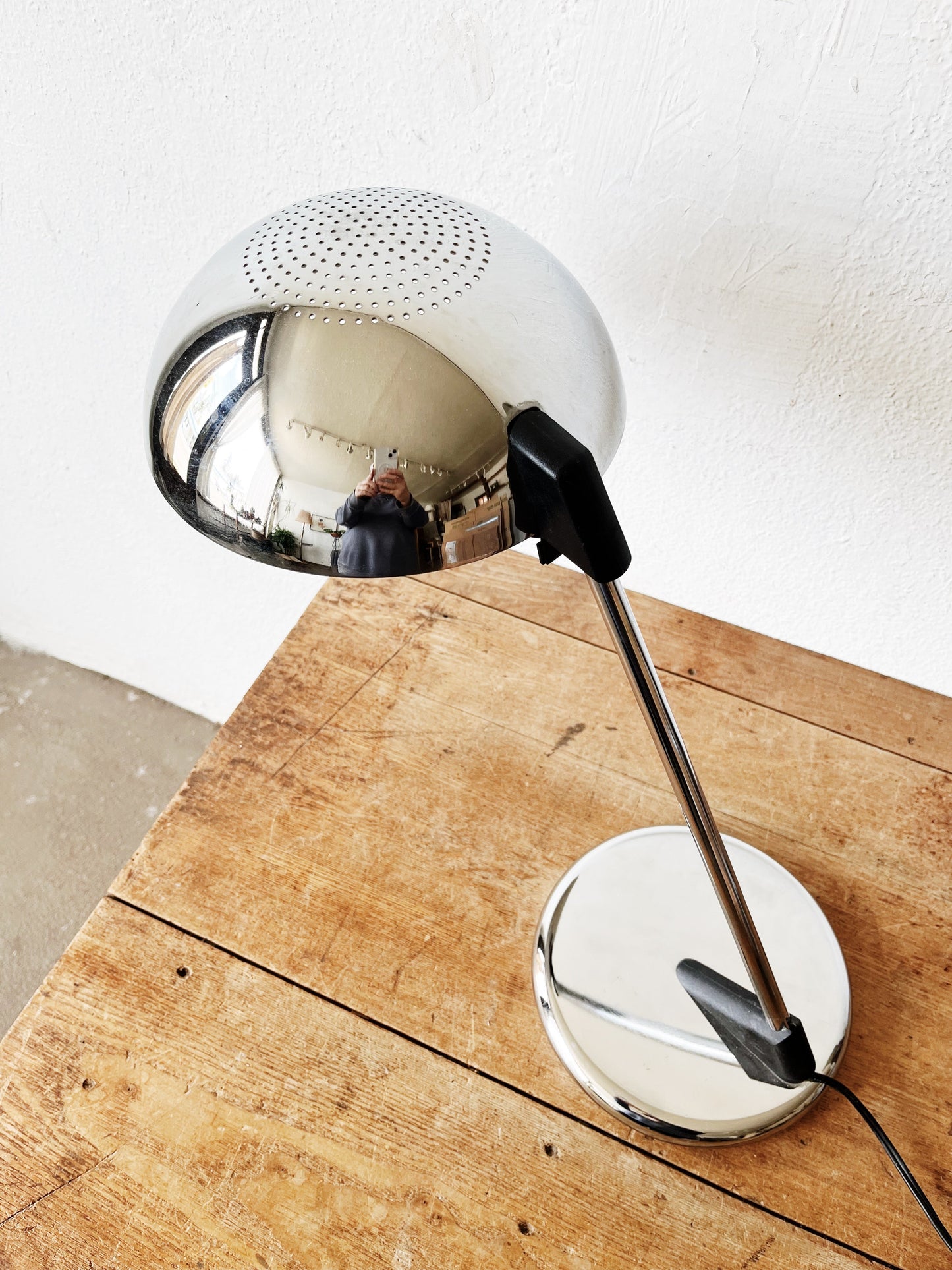Vintage Bauhaus Chrome Desk Lamp