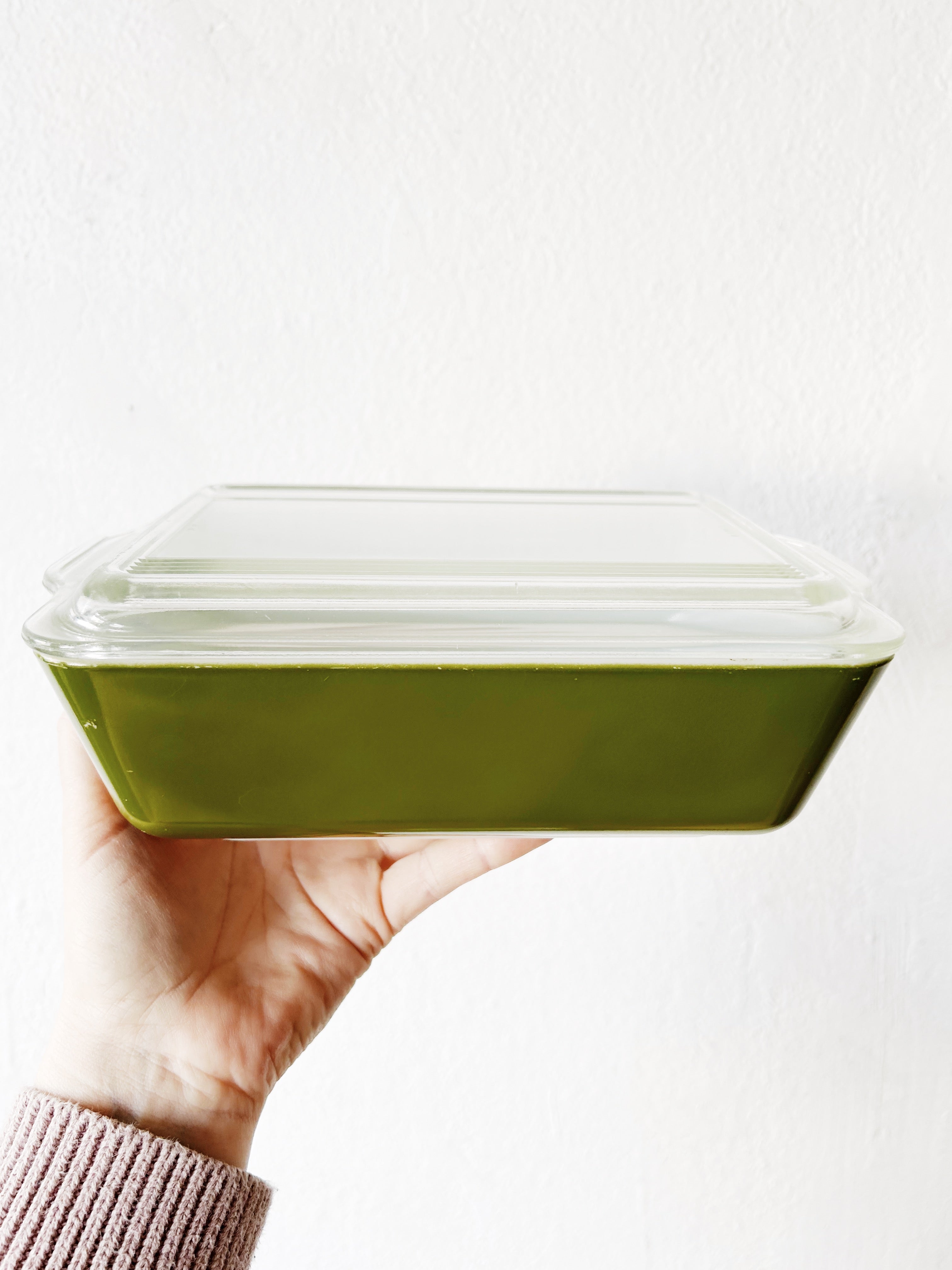 Mid Century Pyrex Storage Dishes Pair - Thumbnail 3