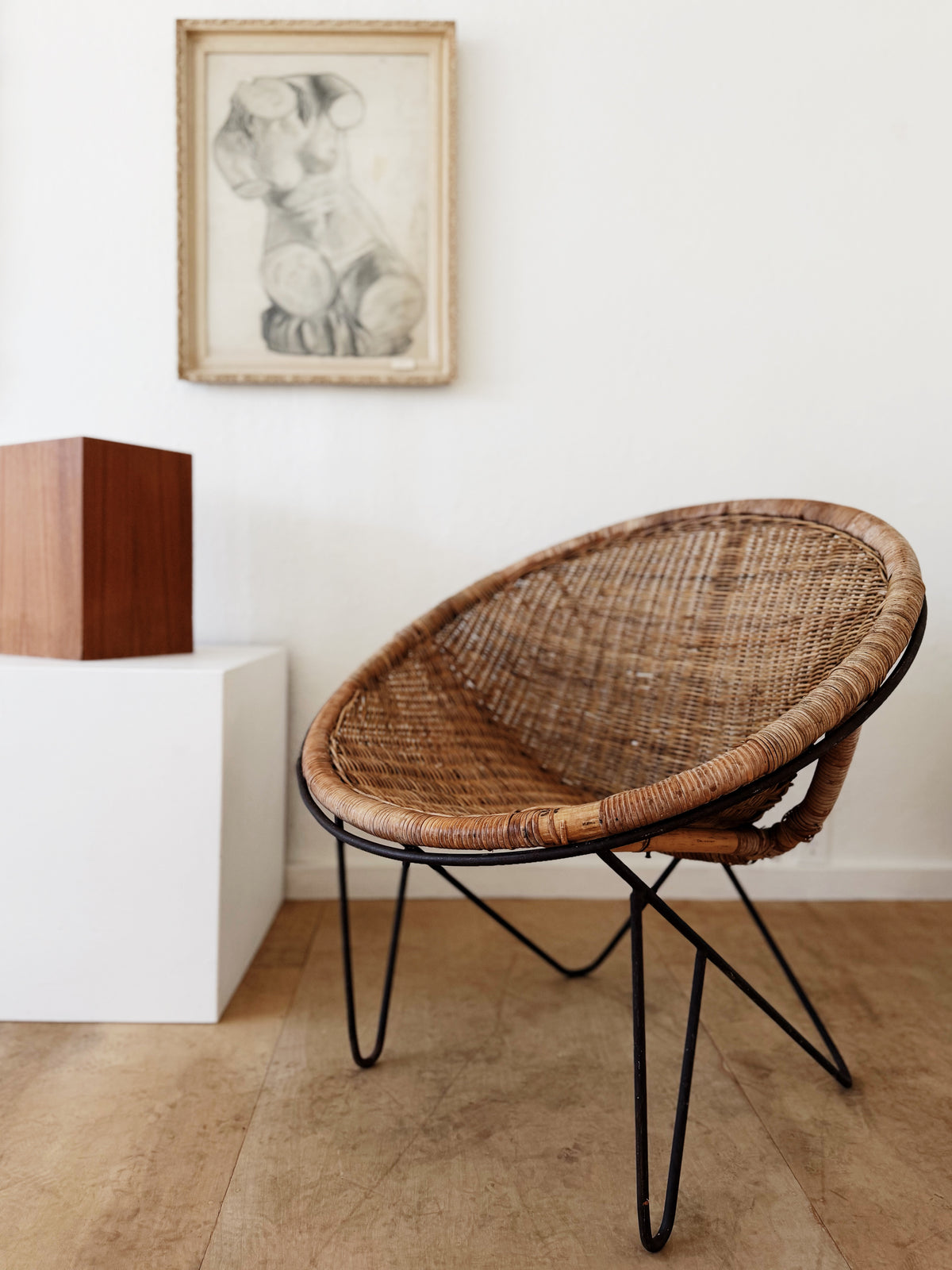 Vintage Hoop Chair