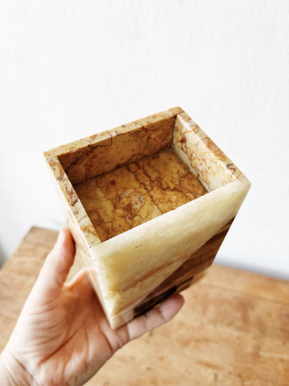 Modernist Onyx Bookends