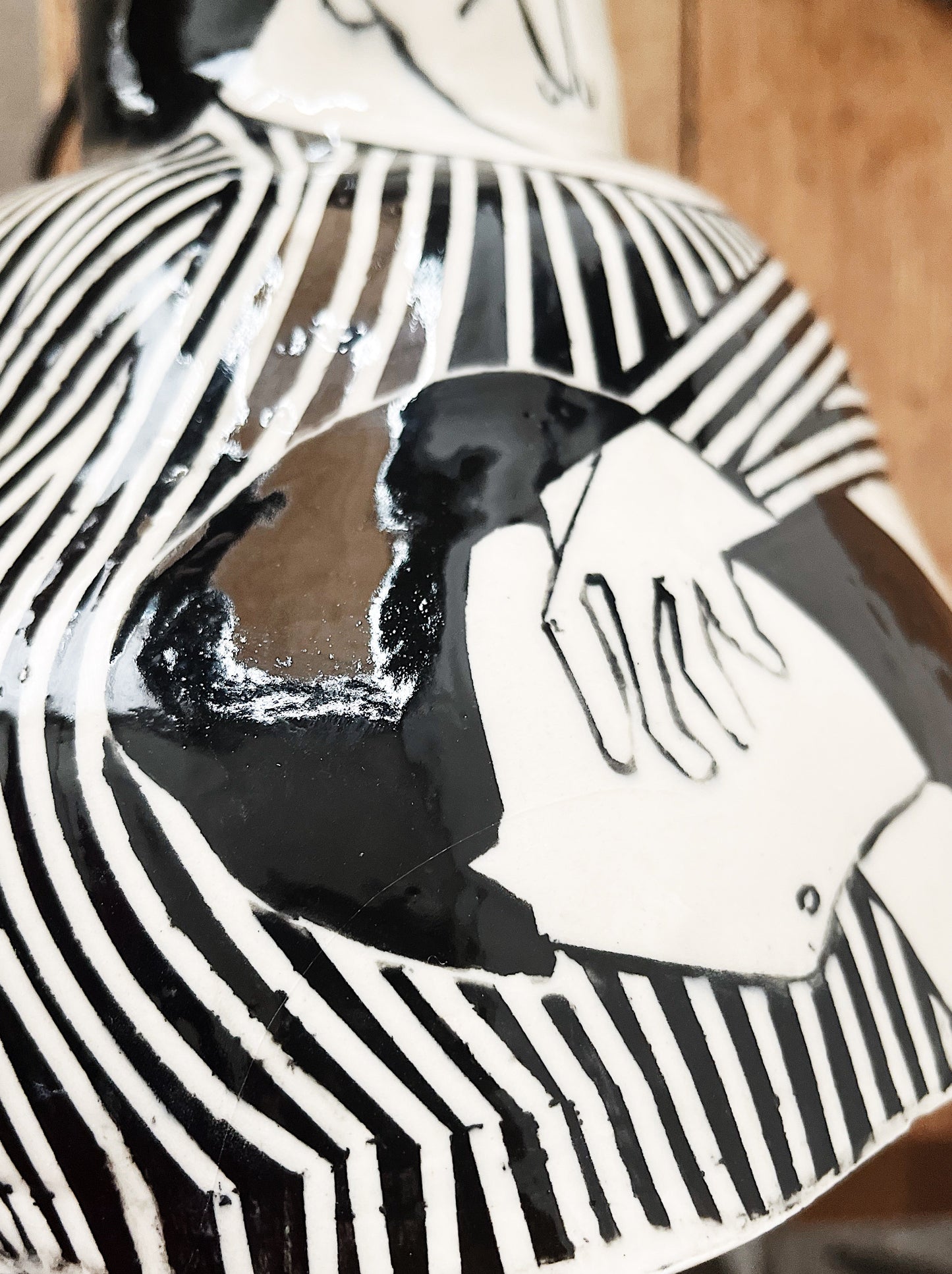 Rebecca Boraz Ceramic Lamp