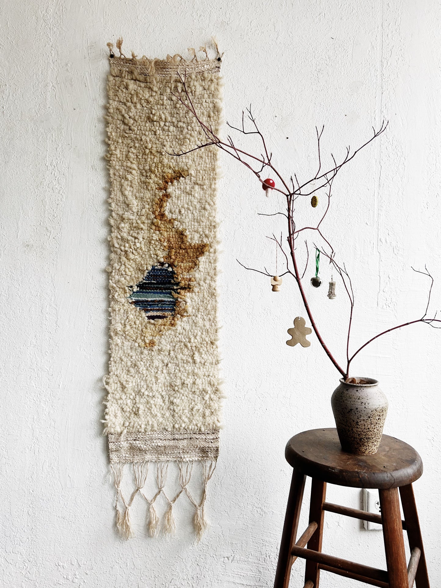 Vintage PNW Artisan Made Fiber Art