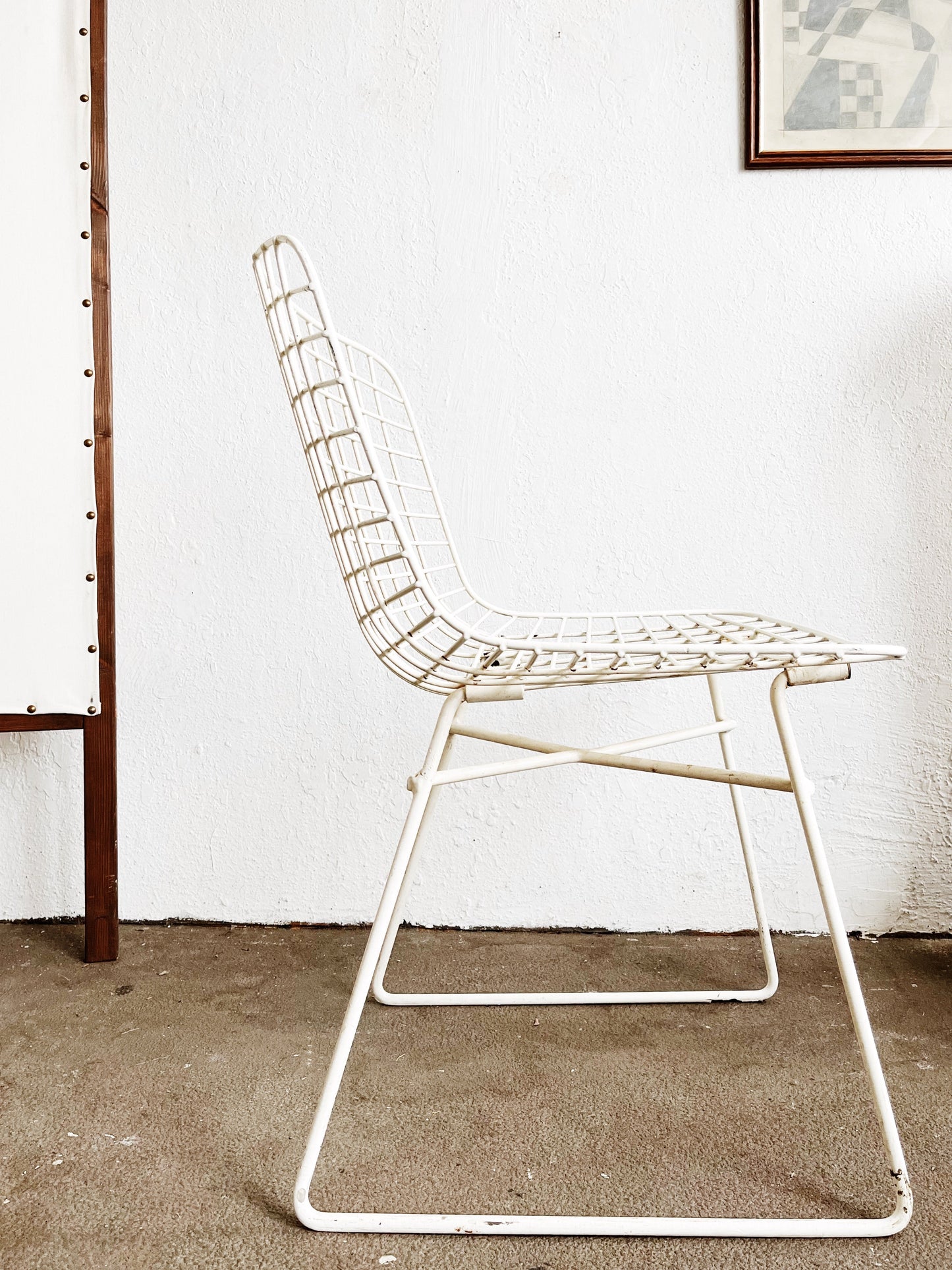 1970s Emu Italian Wire Chair