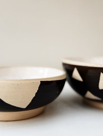 Pair of Handmade Nesting Bowls