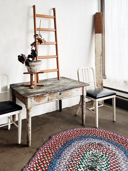 Vintage Wooden Bunk Ladder