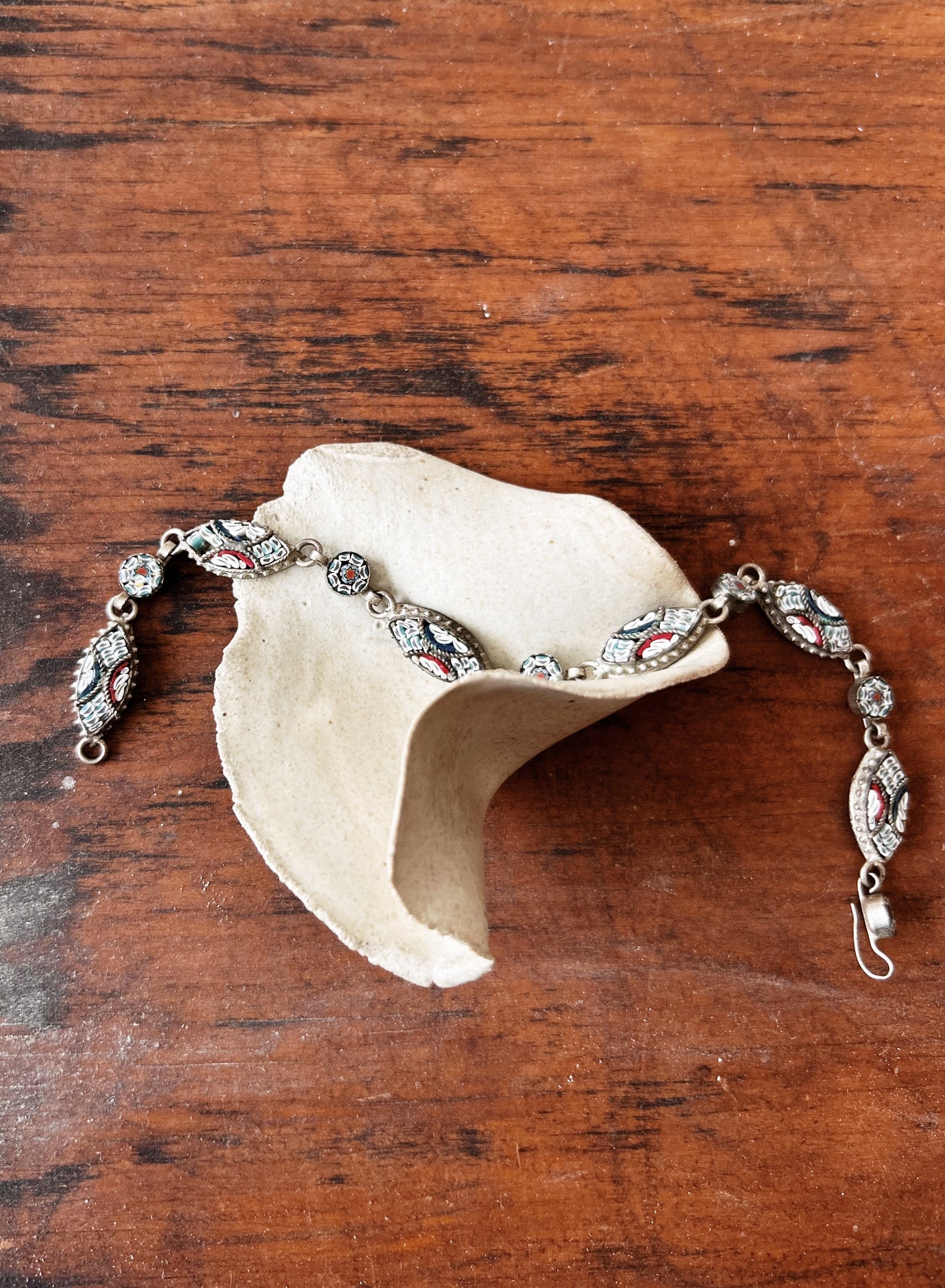 Vintage Italian Micro Mosaic Bracelet