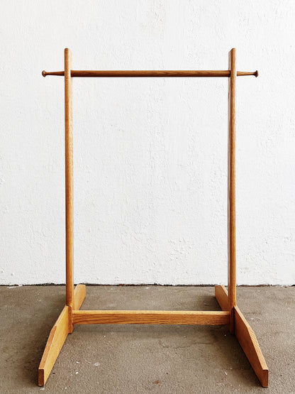 Vintage Wood Textile Rack