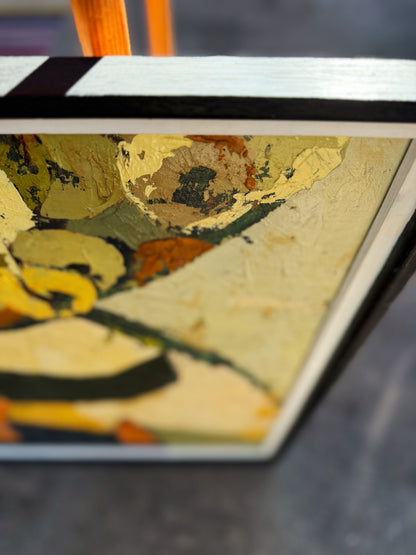 Mid Century Cubist Still Life Painting