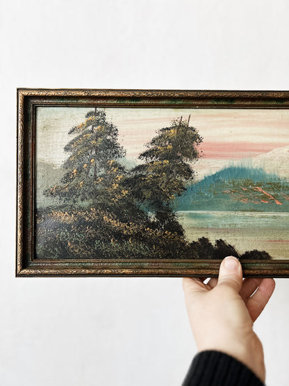 Antique Landscape Painting
