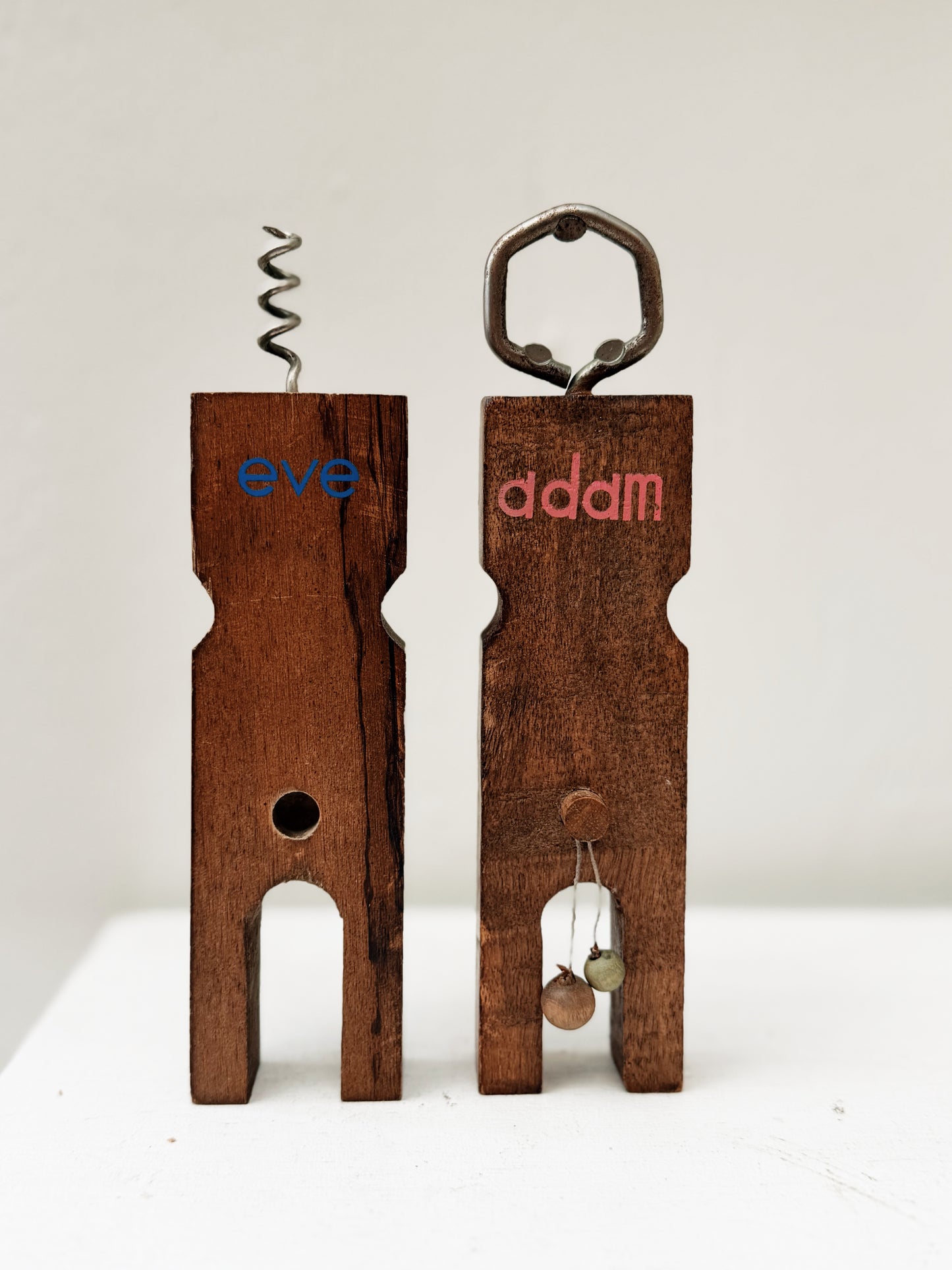 Vintage Adam and Eve Opener Set