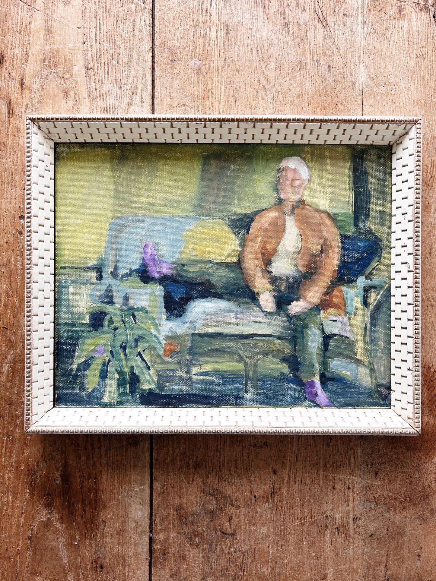 Vintage Original Framed Painting