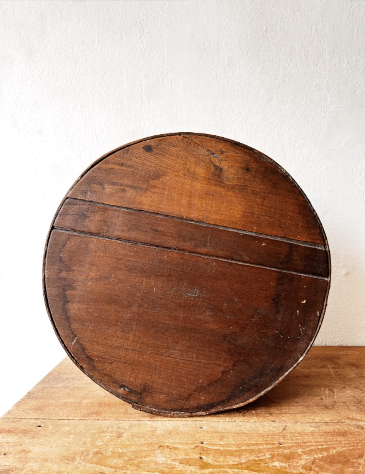 Primitive Wood Grain Measure Bowl