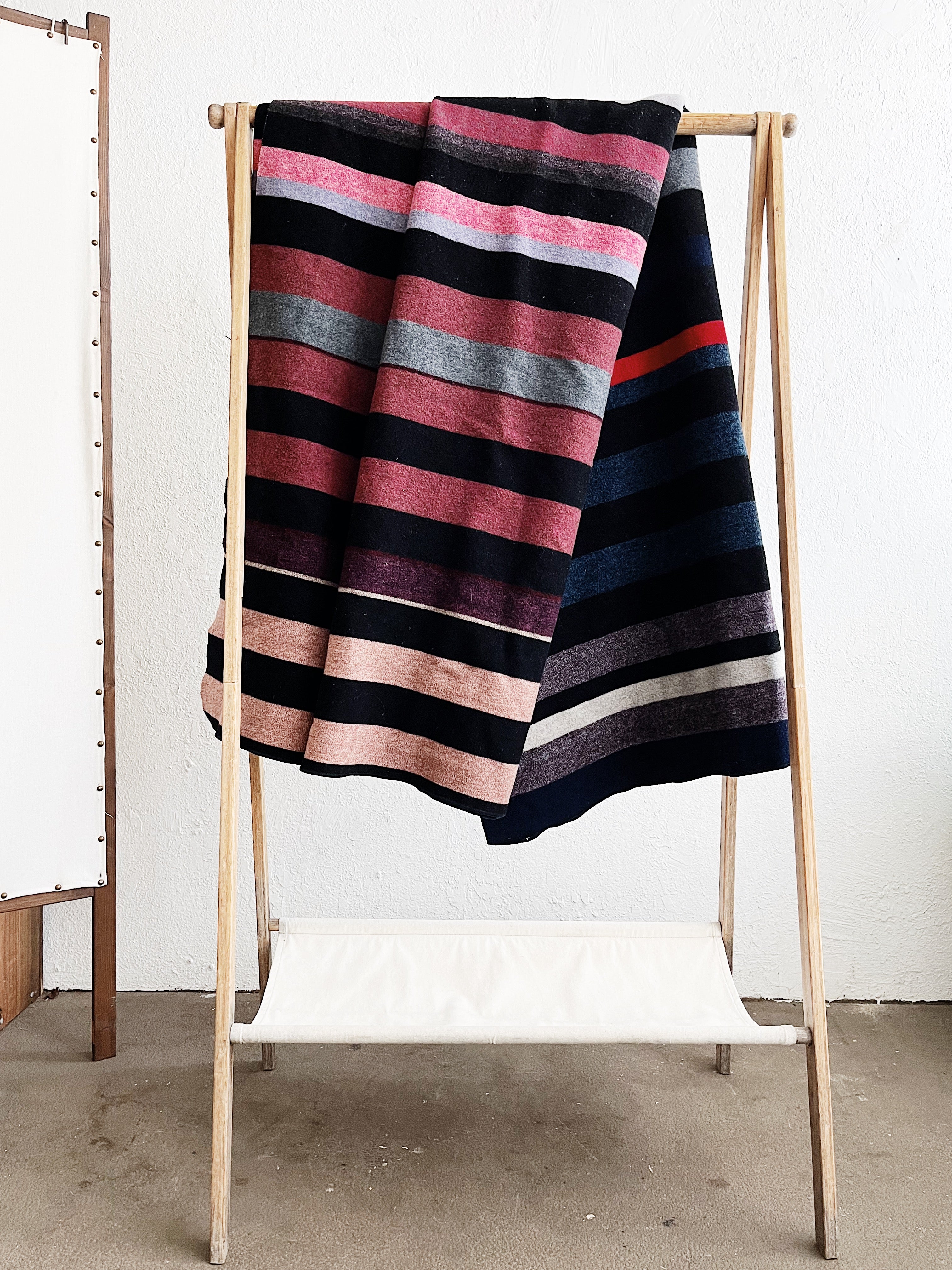 Vintage Flat Wool Blanket