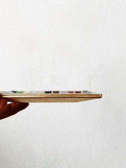 Vintage Mosaic Tile Dish