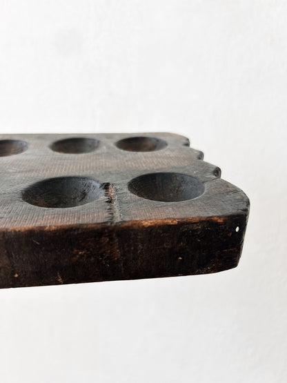 Antique Carved Game Board