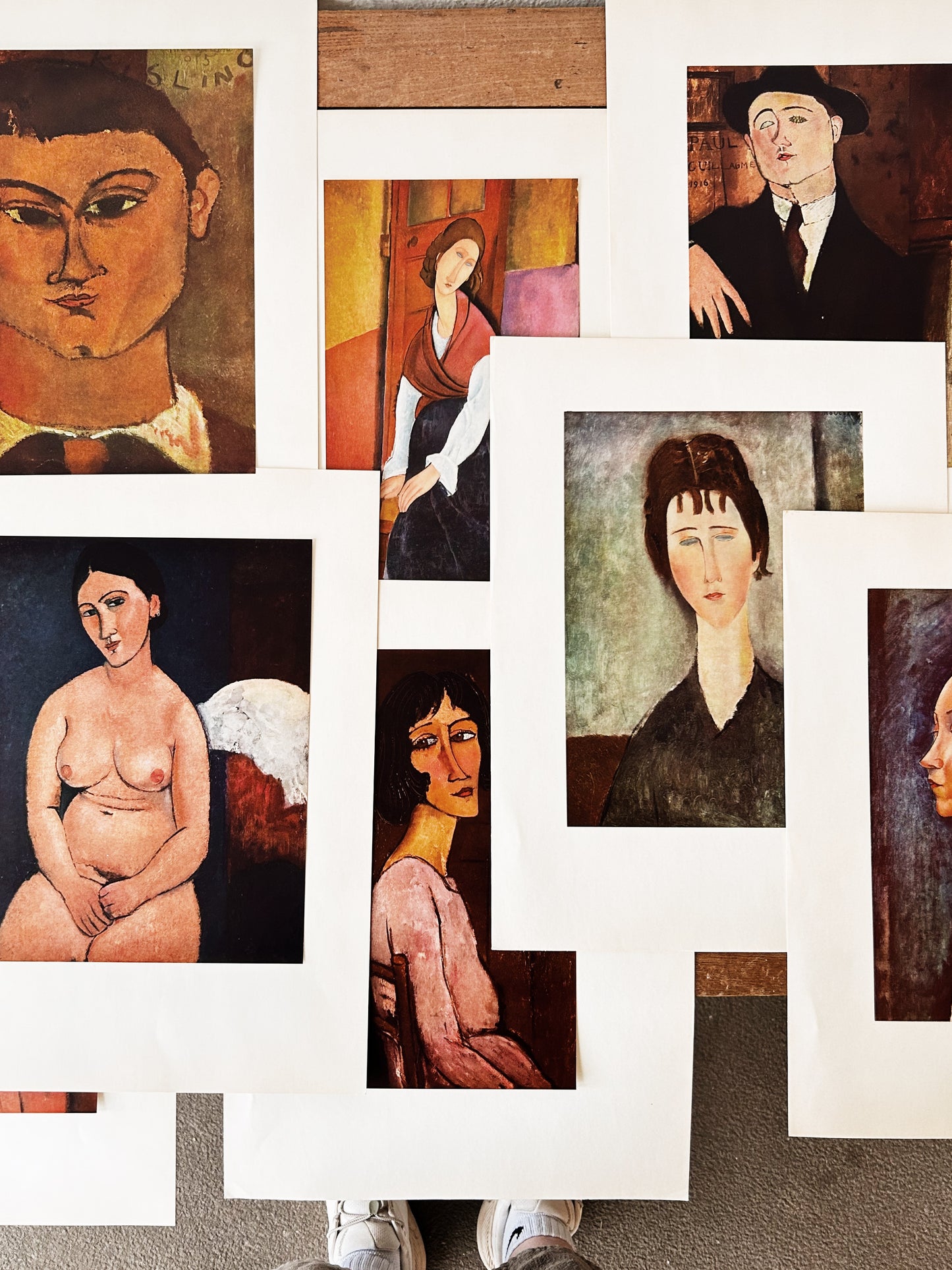 Vintage Abram’s Art Large Modigliani Folio