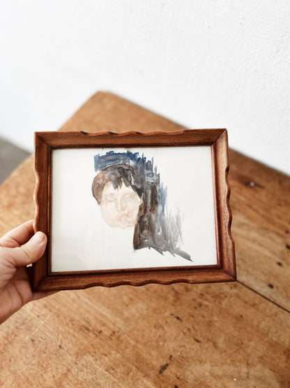 Original Unfinished Watercolor
