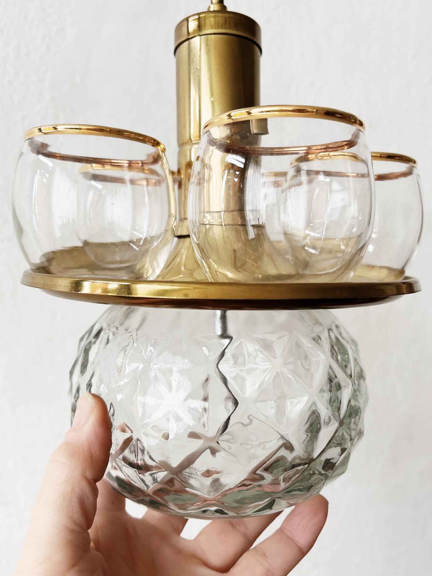 Mid Century Liqueur Decanter Set