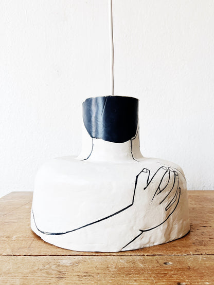 Rebecca Boraz Ceramic Pendant Lamp