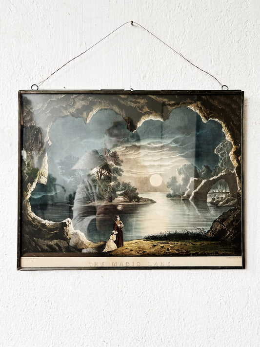 Antique Framed Lithograph