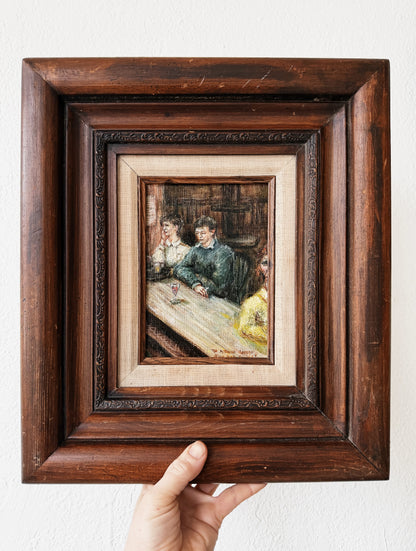 Original Vintage Oil Painting