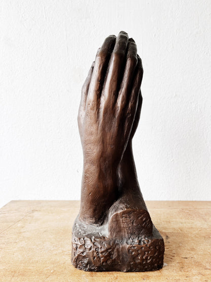 Vintage Hands Sculpture