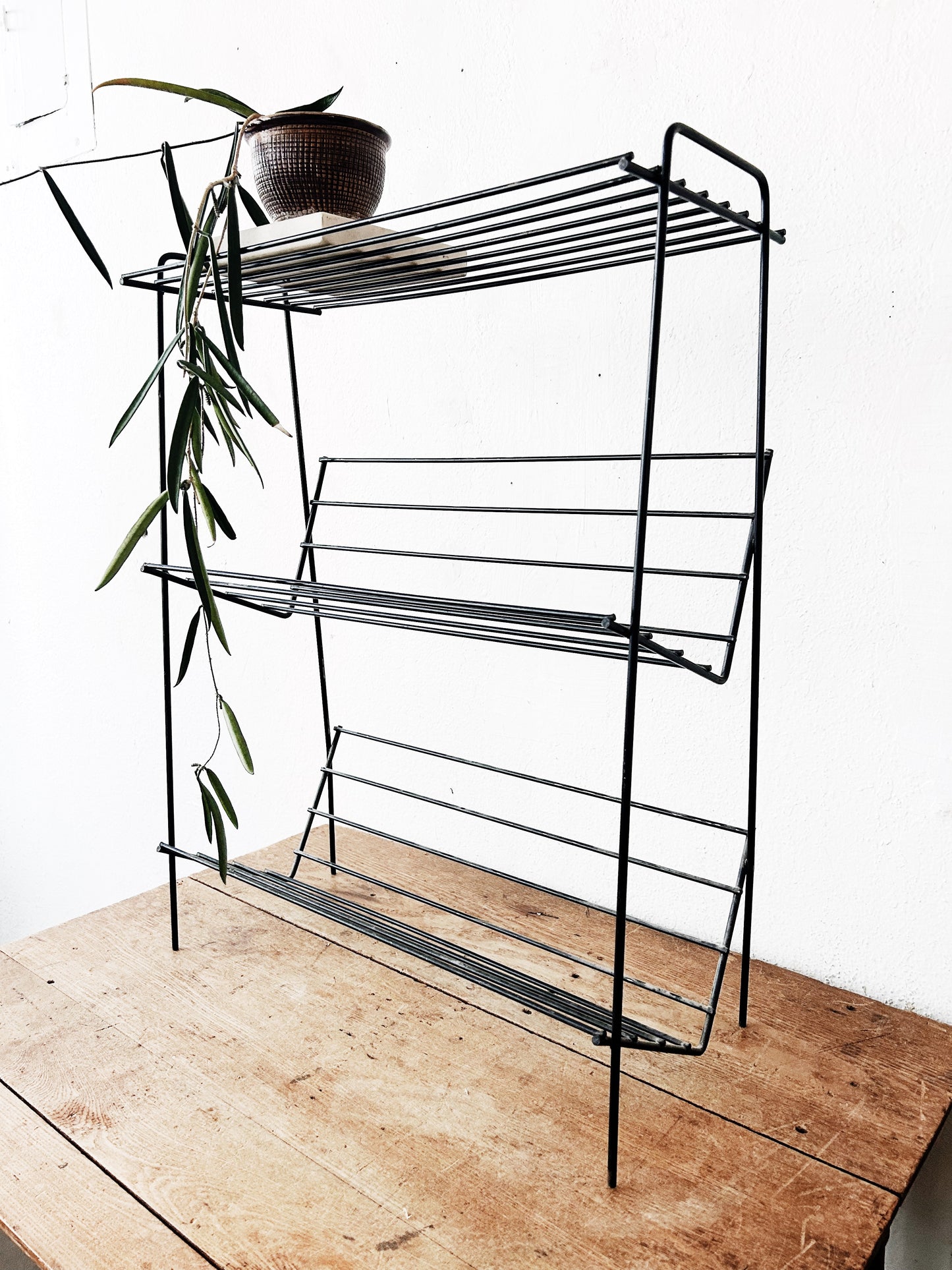 Mid Century Metal Shelf