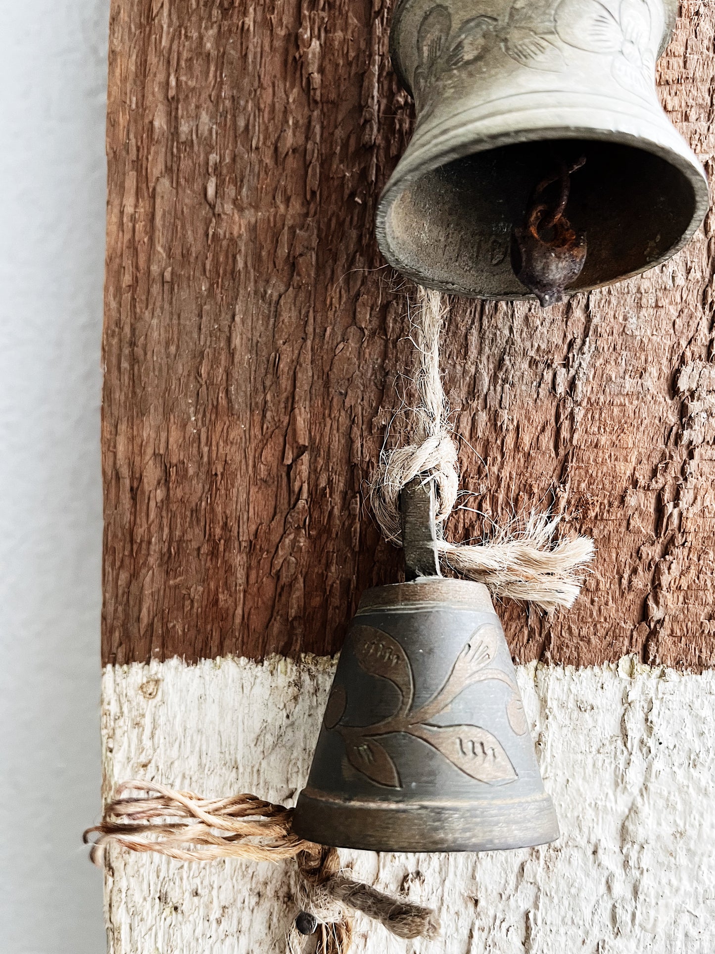 Antique Brass Temple Bells