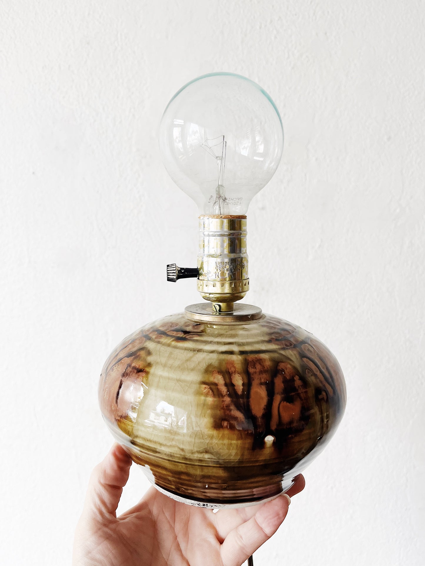 Vintage Studio Ceramic Lamp