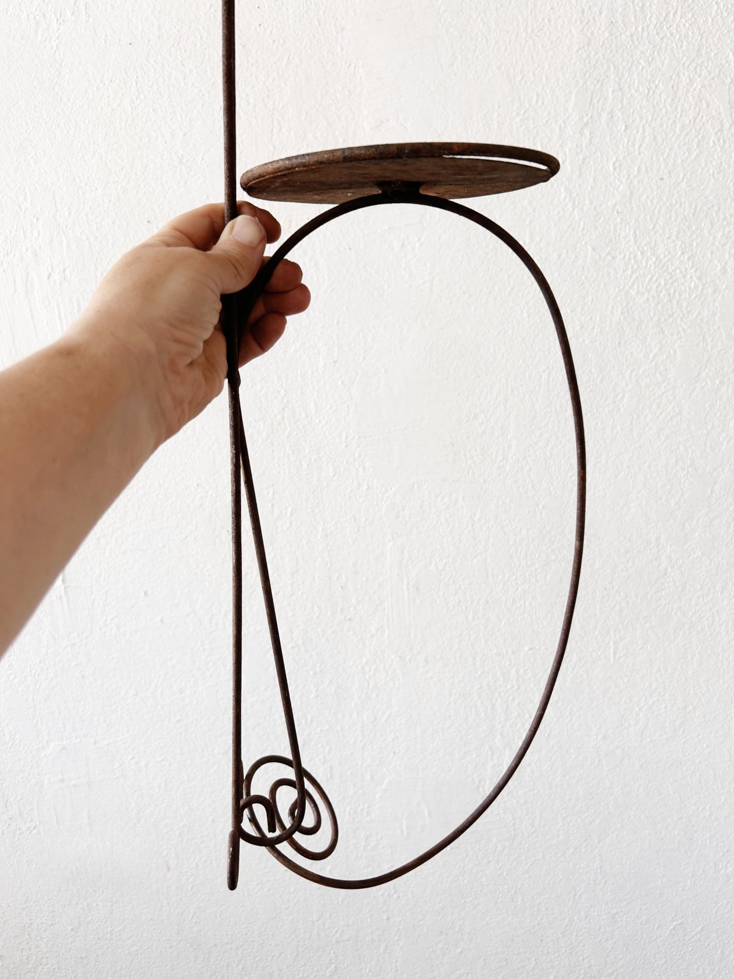 Vintage Iron Wall Shelf