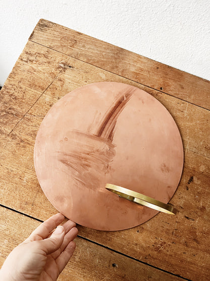 Hand Crafted Copper Wall Planter