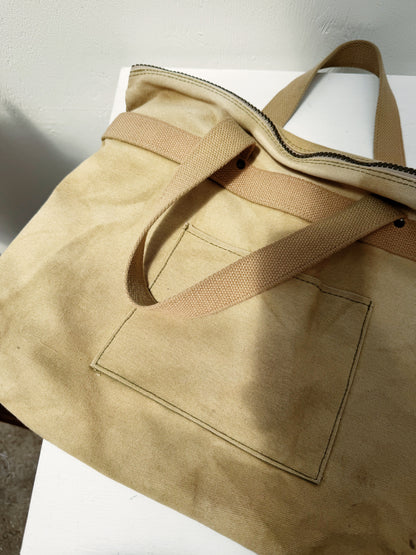 Vintage Canvas Satchel