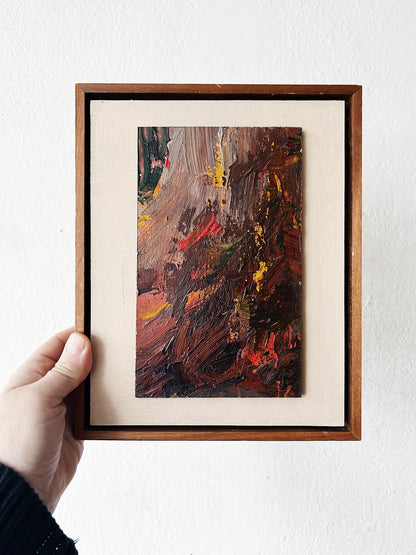 Mid Century Abstract Expressionist Painting