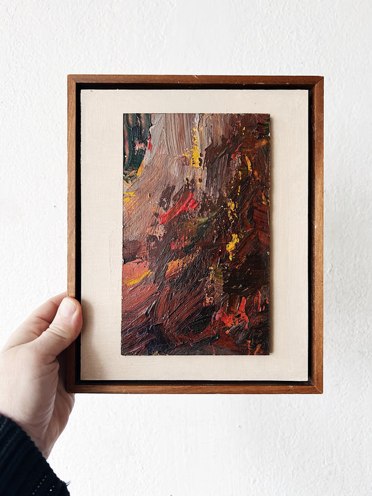 Mid Century Abstract Expressionist Painting