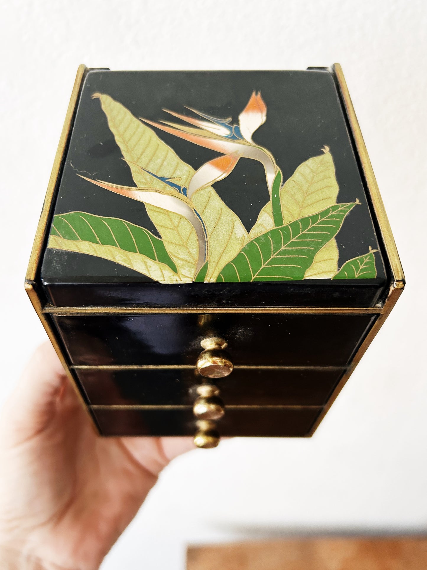 Vintage Japanese Jewelry Box