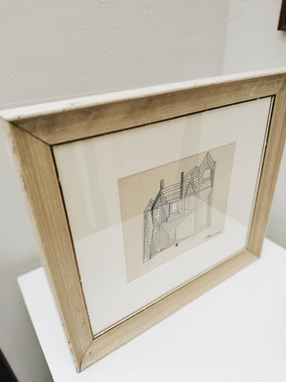 Vintage Pen and Ink Drawing