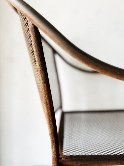Vintage Mesh Patio Chair