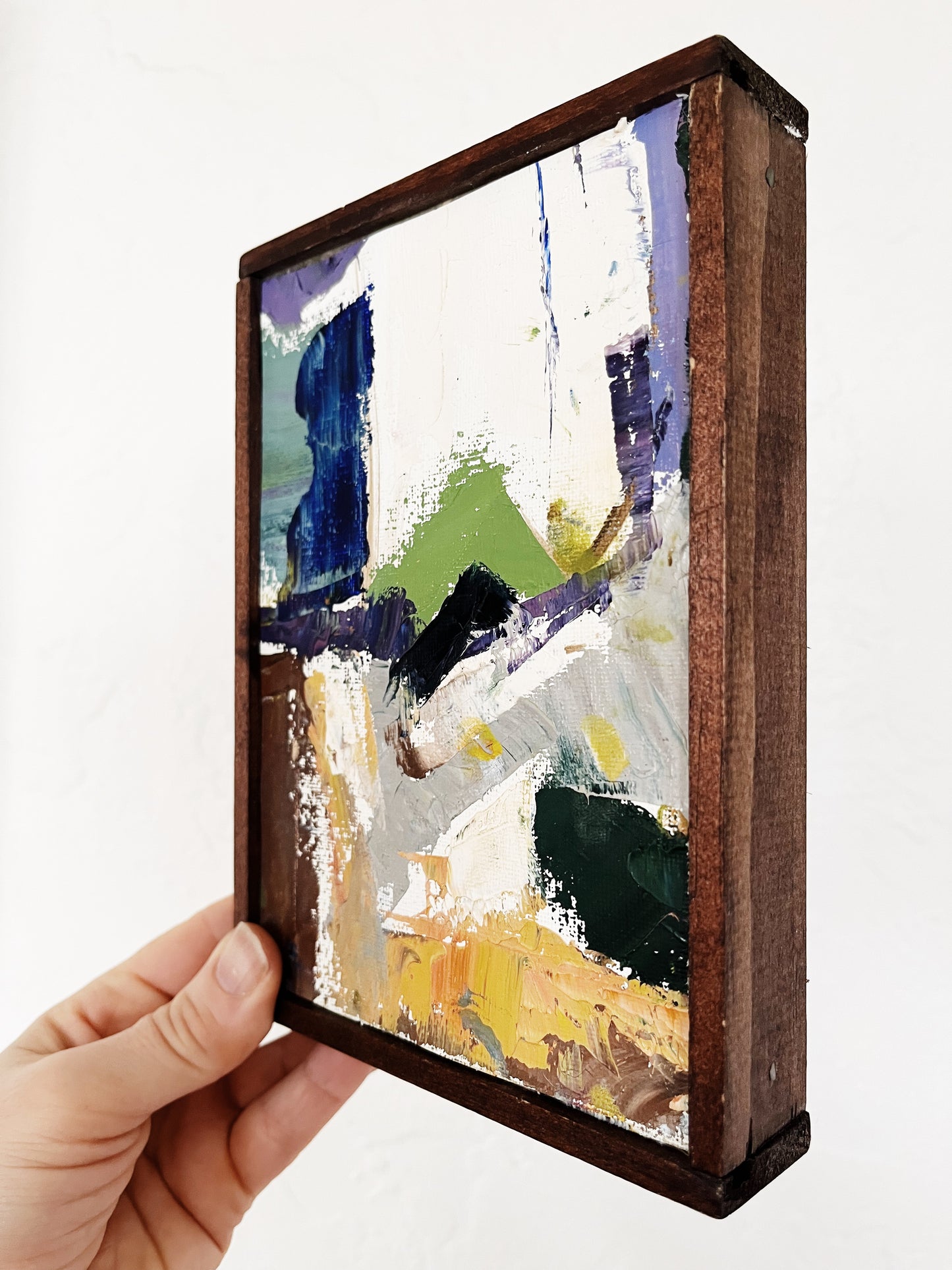 Vintage Abstract Expressionist Painting