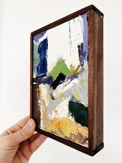 Vintage Abstract Expressionist Painting