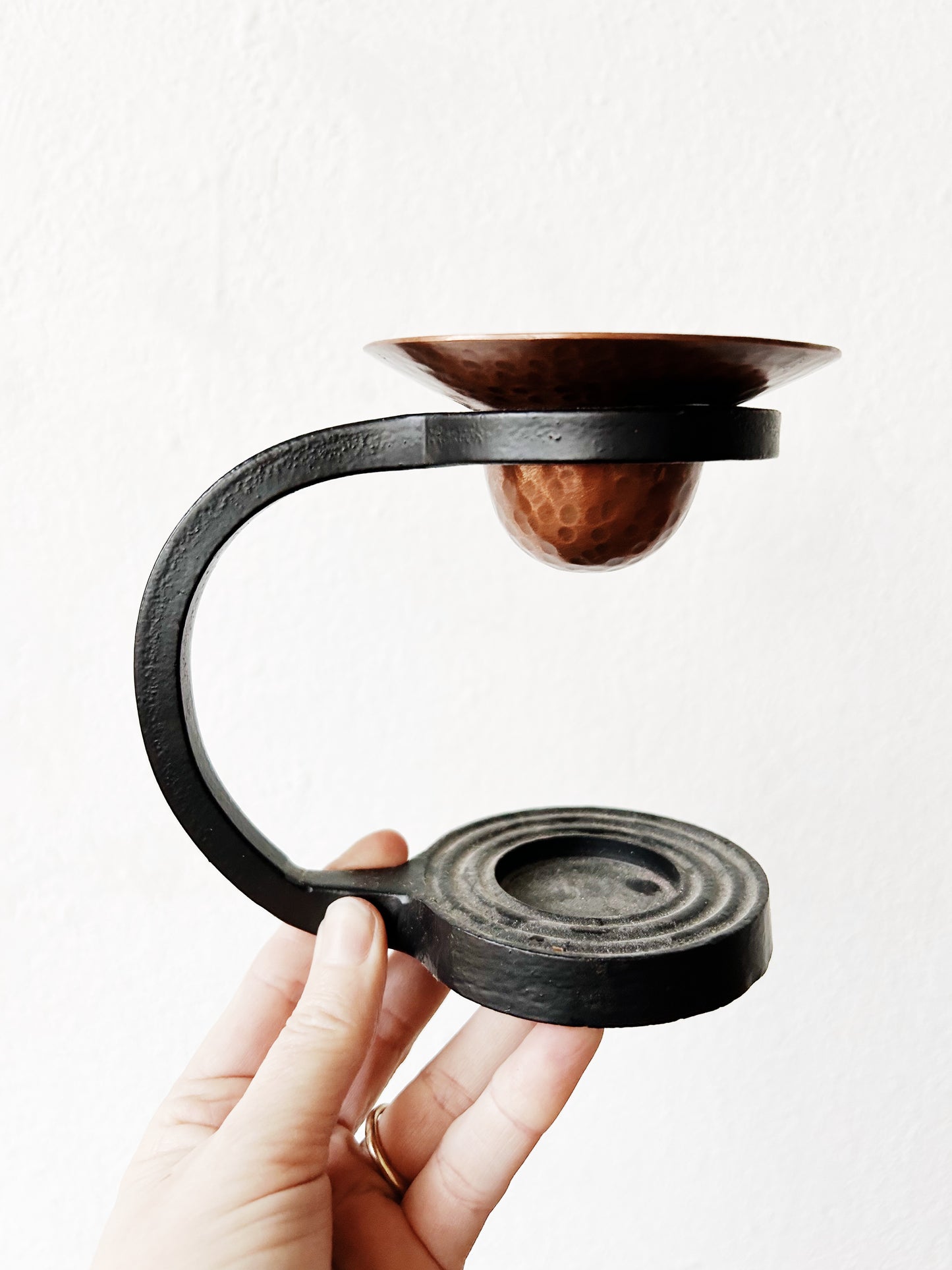 Iron and Copper Essential Oil Burner