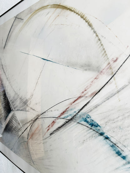 Large Mixed Media Abstract Painting