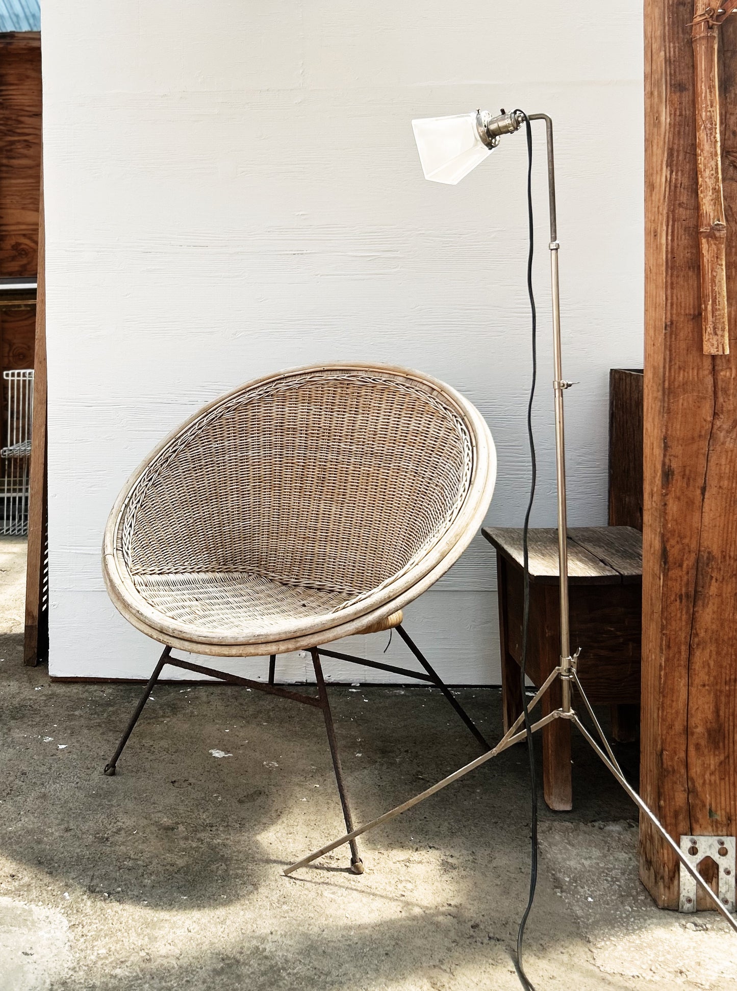 Vintage Photographer's Lamp