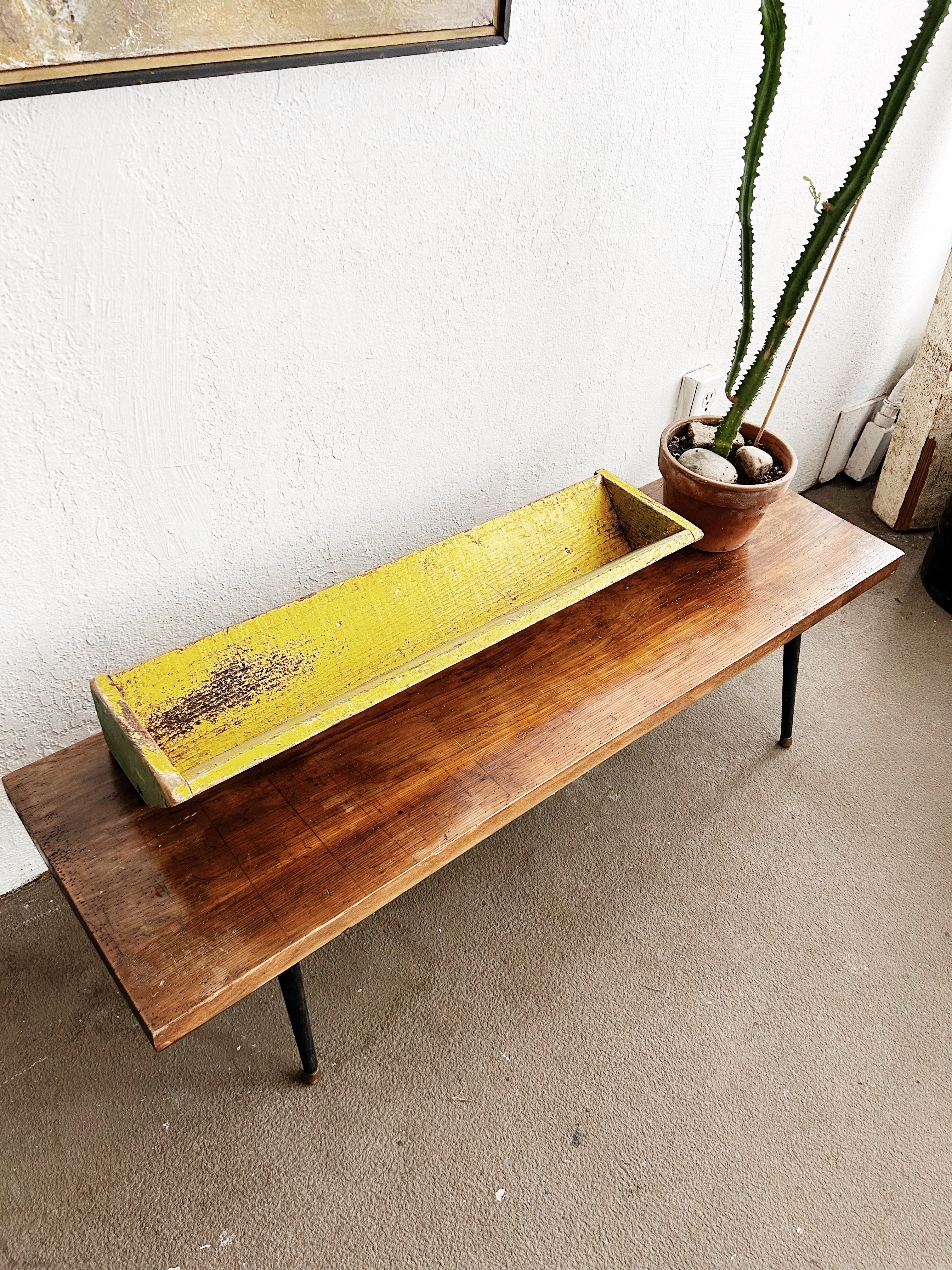 Mid Century Low Bench - Thumbnail 3