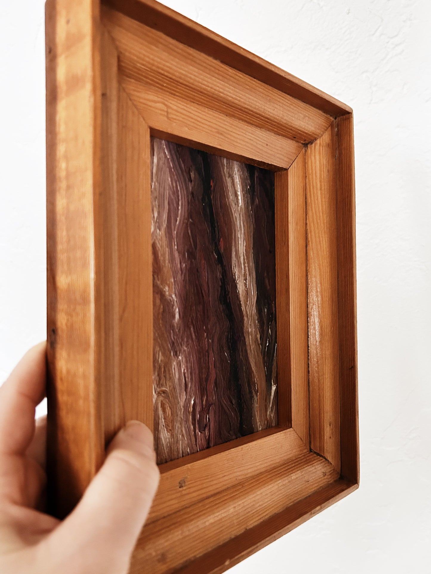 Vintage Abstract Oil Painting