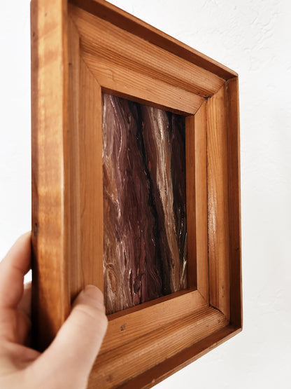 Vintage Abstract Oil Painting