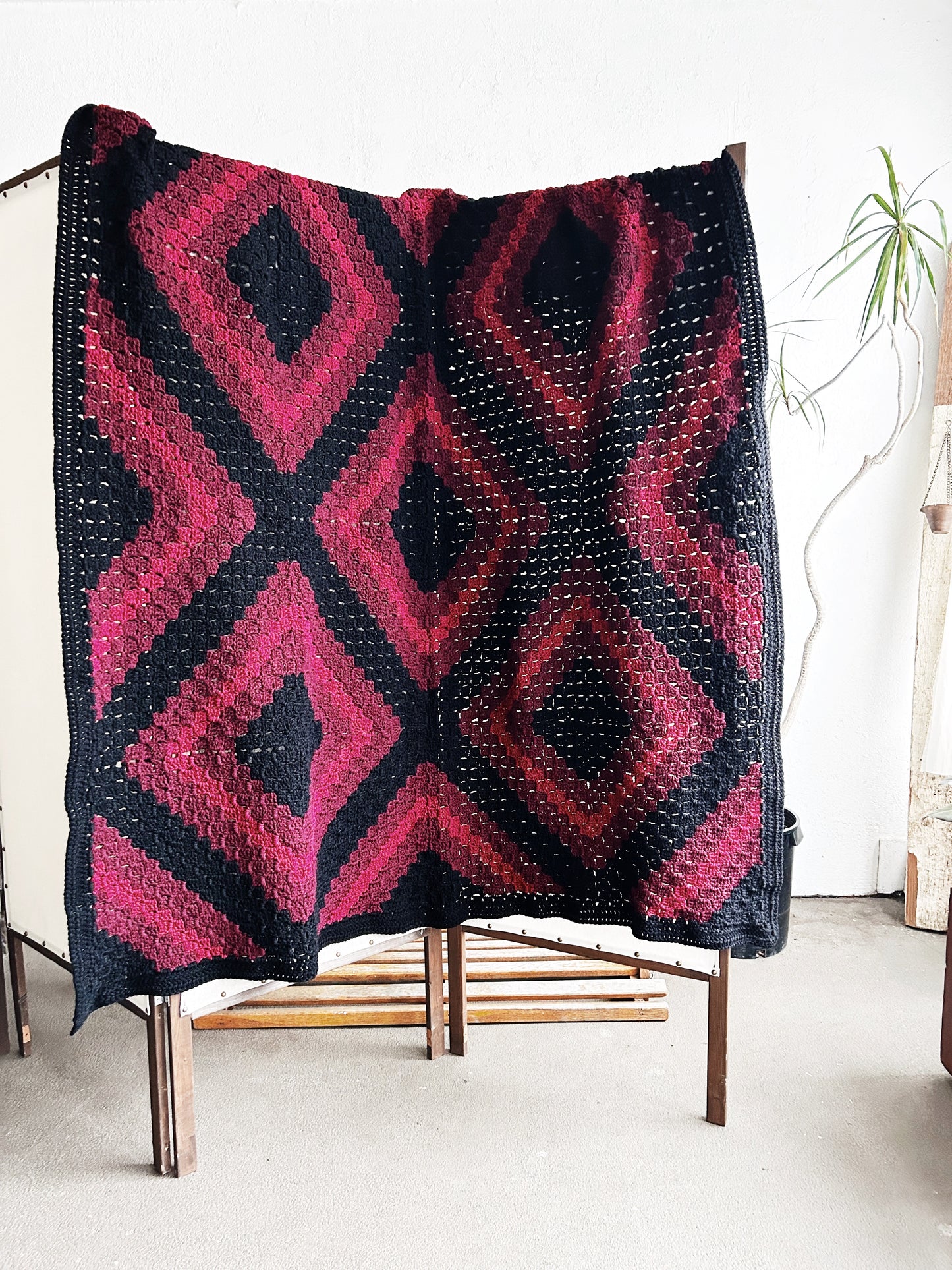 Diamond Crochet Afghan