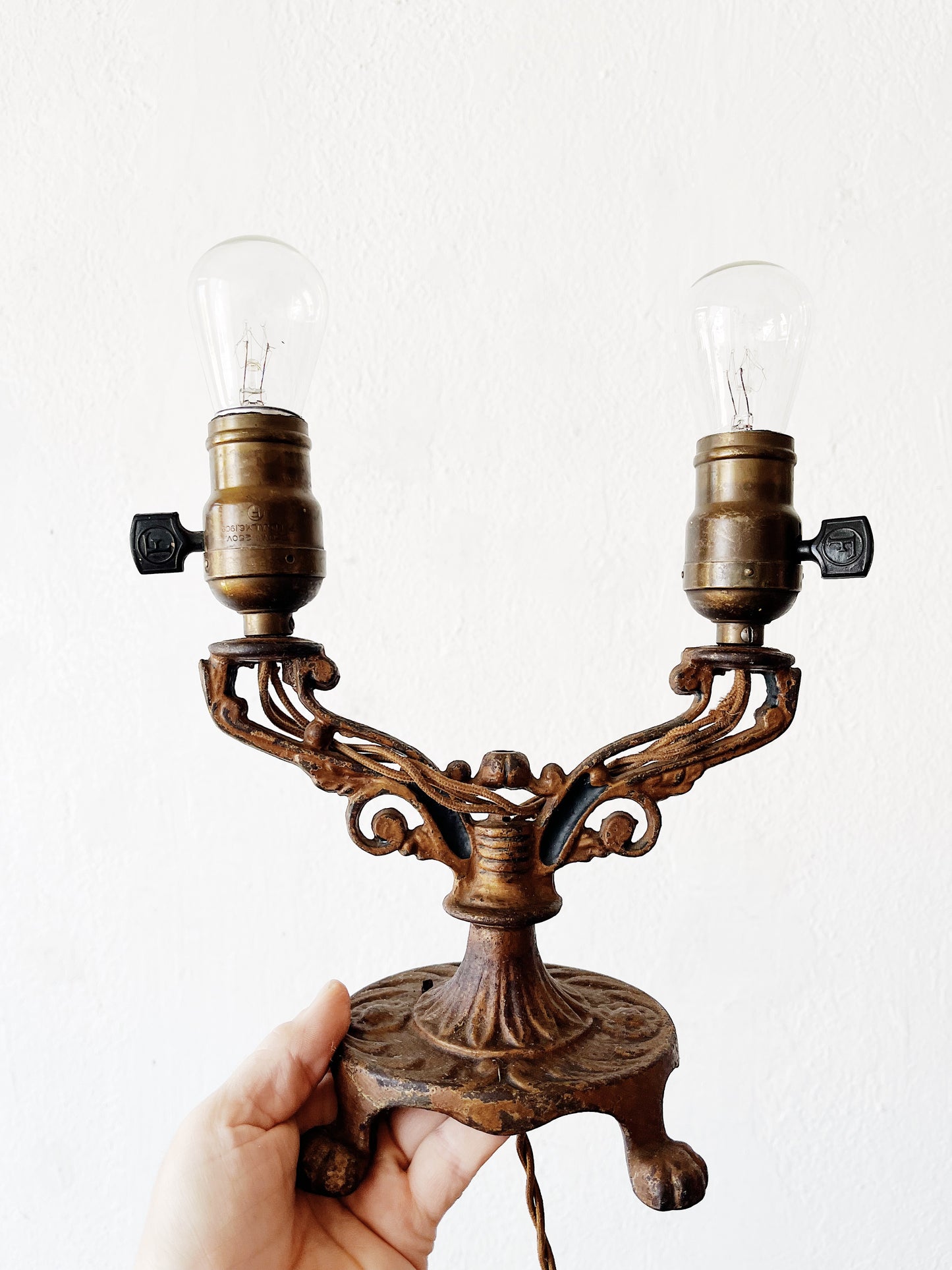 Antique Bronze Lamp